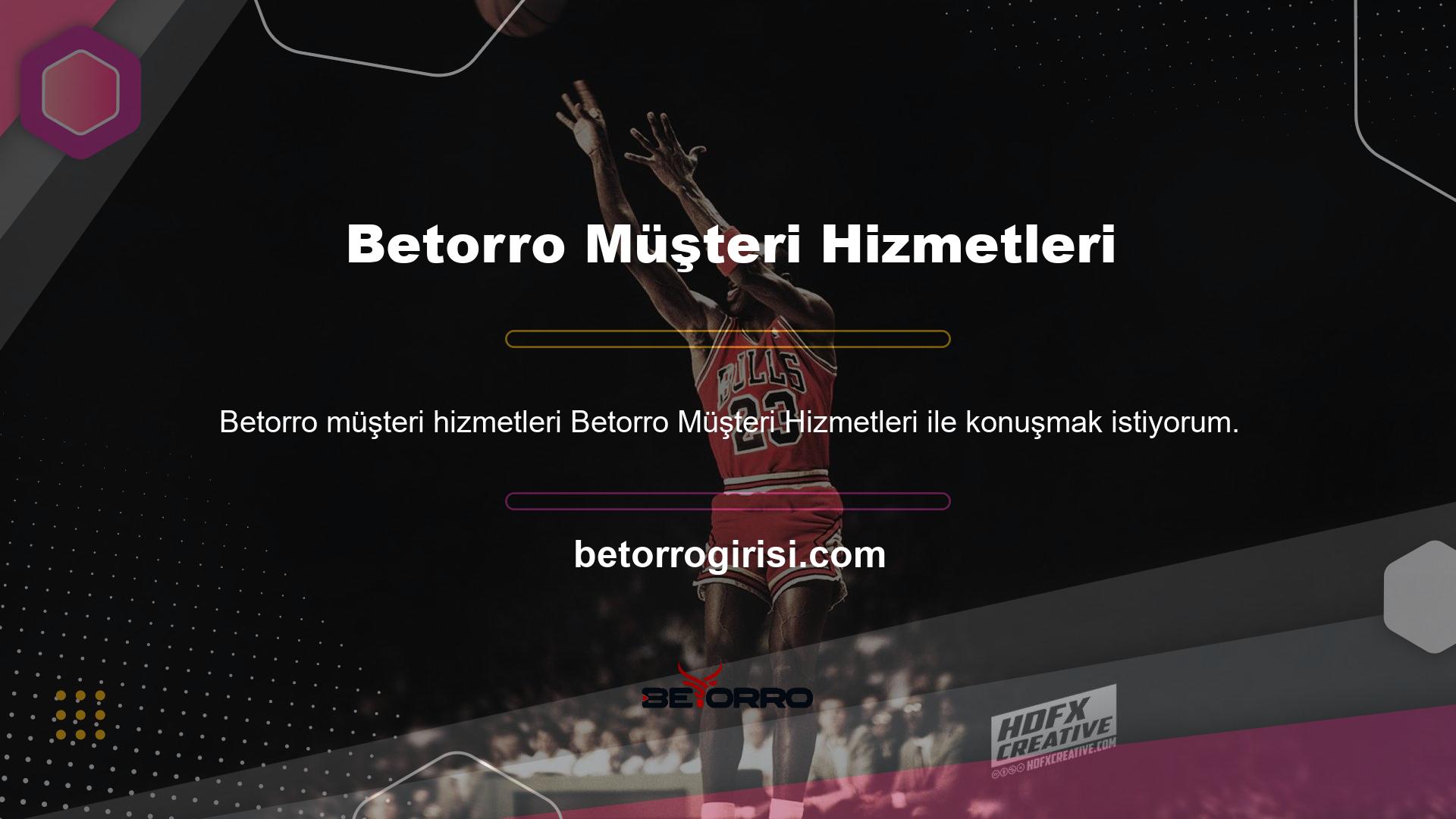 Sitede bir mesajlaşma hizmeti ve herkes için çalışan bir canlı destek uygulaması vardır
